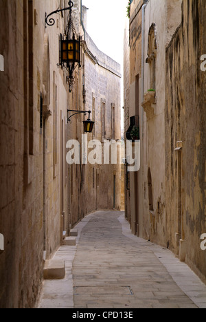 Old town of Mdina, Malta, Mediterranean, Europe Stock Photo