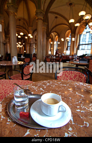 Cafe Central, Herrengasse, Vienna, Austria, Europe Stock Photo