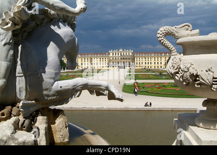 Schonbrunn Palace, UNESCO World Heritage Site, Vienna, Austria, Europe Stock Photo