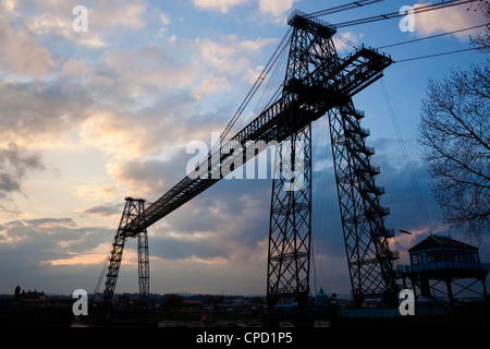 Transporter Bridge, Newport, Gwent, South Wales, Wales, United Kingdom, Europe Stock Photo