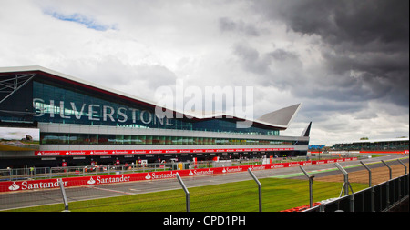 Silverstone Wing and pits at the British Grand Prix, Silverstone, Northamptonshire, England, United Kingdom, Europe