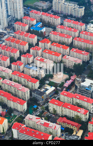 A new housing development in the Lujiazui district, Pudong, Shanghai, China, Asia Stock Photo