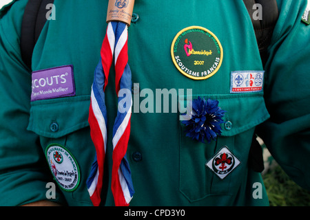 French Muslim scout, Paris, France, Europe Stock Photo