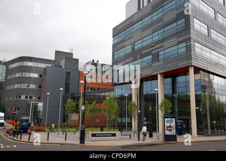 Strathclyde University campus buildings, Scotland, UK, Europe Stock ...