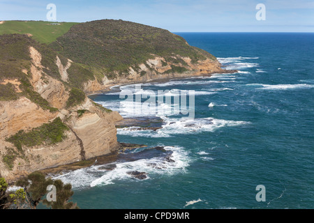 view from The Gables Lookout Walk, Great Ocean Walk, Victoria, Australia Stock Photo