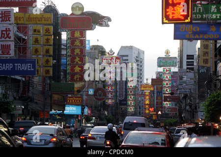 Yaowarat Road, Bangkok 's Chinatown, Thailand Stock Photo