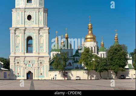 Sofia Square, Kiev, Ukraine, Europe Stock Photo
