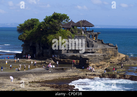 Pura Tanah Lot temple, Bali, Indonesia. Stock Photo