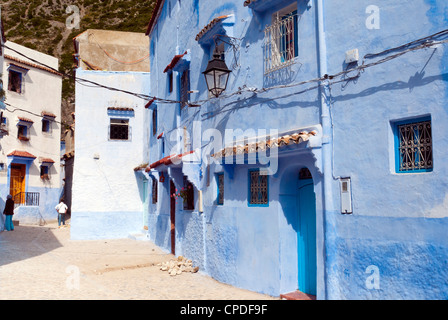 Chefchaouen (Chaouen), Tangeri-Tetouan Region, Rif Mountains, Morocco, North Africa, Africa Stock Photo