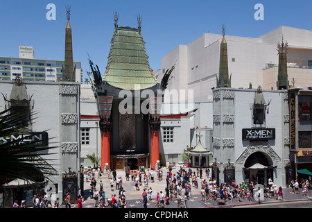 Grauman's Chinese Theatre, Hollywood Boulevard, Hollywood, Los Angeles, California, United States of America, North America Stock Photo