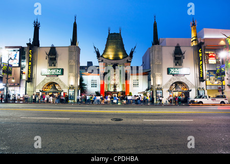 Grauman's Chinese Theatre, Hollywood Boulevard, Los Angeles, California, United States of America, North America Stock Photo