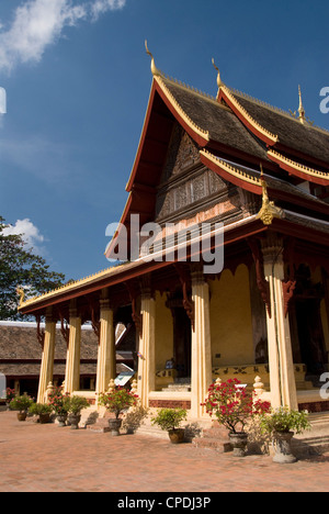 Wat Si Saket, Vientiane, Laos, Indochina, Southeast Asia, Asia Stock Photo