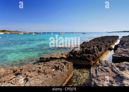 Spain, Balearic Islands, Son Saura beach Stock Photo