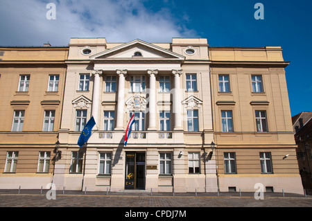 Croatian parliament building - Sabor - Zagreb, Croatia Stock Photo ...