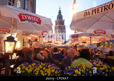 Krakow, garden restaurant, da pietro (CTK Photo/Michal Okla) Stock Photo