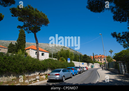 Josipa Kosora street in Gorica sv Vlaha district Dubrovnik city Dalmatia Croatia Europe Stock Photo