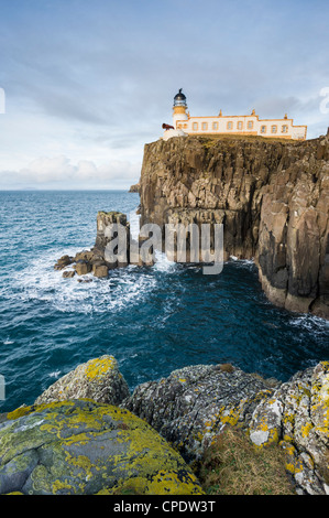 Neist Point lighthouse, Isle of Skye, Scotland, UK Stock Photo