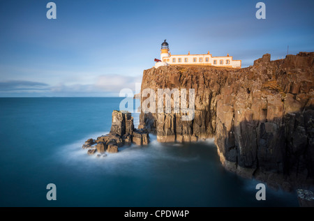 Neist Point lighthouse, Isle of Skye, Scotland, UK Stock Photo