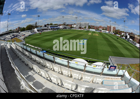 The County Ground, Hove (also known as the Probiz). The home of Sussex County Cricket Club Stock Photo