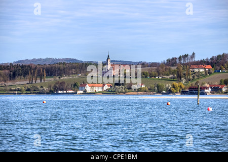 Sanctuary Birnau, Lake Constance, Baden-Wurttemberg, Germany Stock Photo