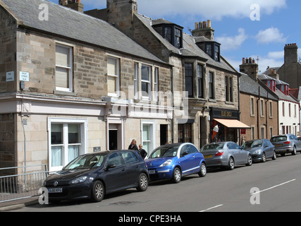 Elie street scene Fife Scotland May 2012 Stock Photo