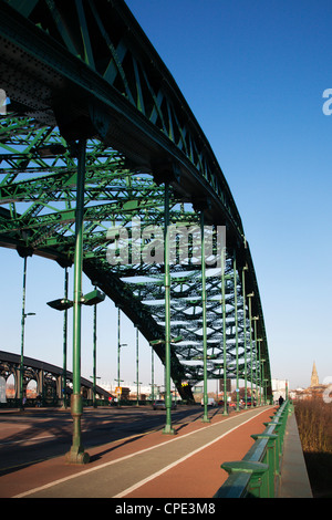 Wearmouth Bridge, Sunderland, Tyne and Wear, England, United Kingdom, Europe Stock Photo