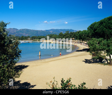 Beach view, Cala Rossa, South East Corsica, Corsica, France ...