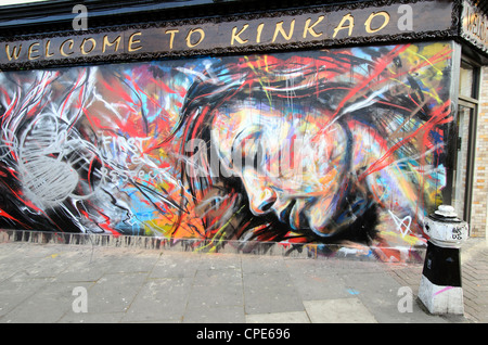 Graffiti in Whitechapel - London, England Stock Photo