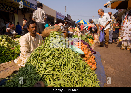 GOA Mapusa market Stock Photo - Alamy
