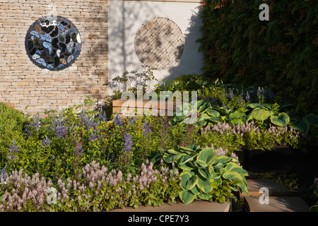 Malvern spring garden gardening rhs show 2012 Stock Photo
