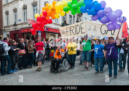 Brussels Gay pride parade , 12th May 2012 Brussels Belgium Stock Photo