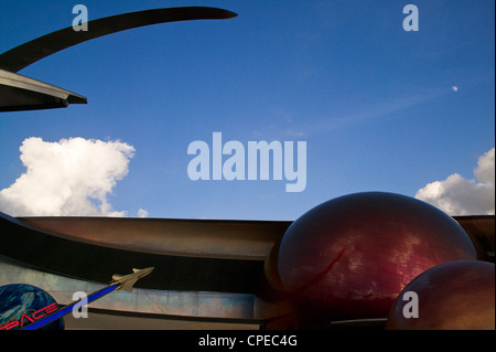 Mission Space tourist attraction at Walt Disney's resort Epcot, Orlando, Florida, USA. Stock Photo