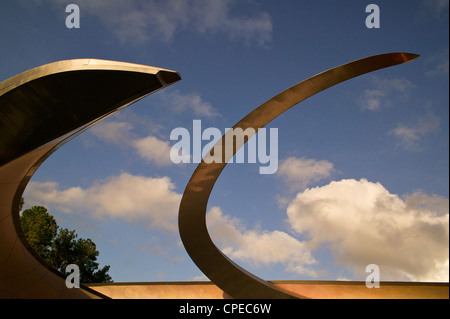 Mission Space tourist attraction at Walt Disney's resort Epcot, Orlando, Florida, USA. Stock Photo