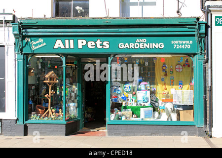 All Pets shop Southwold Suffolk England UK Stock Photo