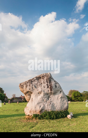 Avebury Wiltshire England Stock Photo