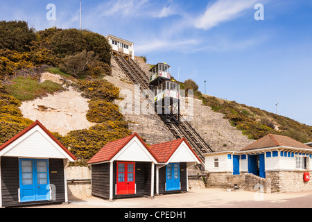 West Cliff Lift Bournemouth Dorset Stock Photo