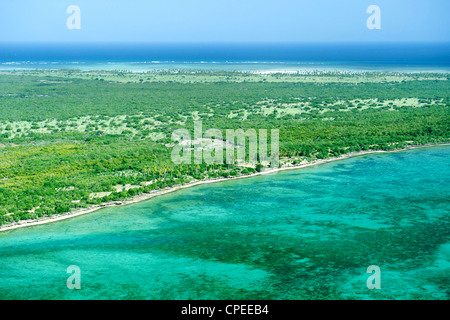 Matemo island in the Quirimbas archipelago off the coast of northern Mozambique. Stock Photo