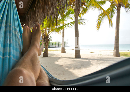 Matemo lodge in the Quirimbas archipelago in Mozambique. Stock Photo