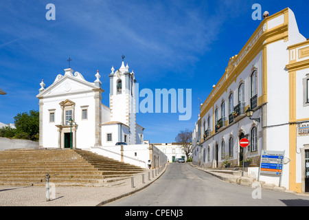 Centre of the village of Estoi, Algarve, Portugal Stock Photo