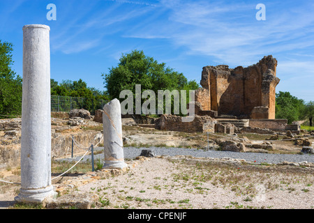 The Roman Ruins of Milreu in Estoi, Algarve, Portugal Stock Photo