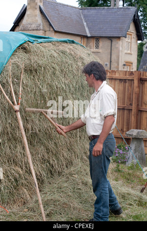 Simon Damant is one of the estate managers at  Wimpole Hall and Home farm. Stock Photo