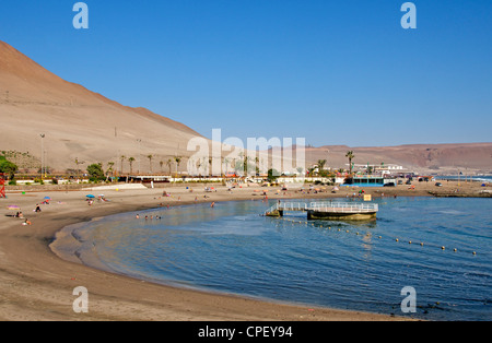 Playa La Lisera Arica Chile Stock Photo