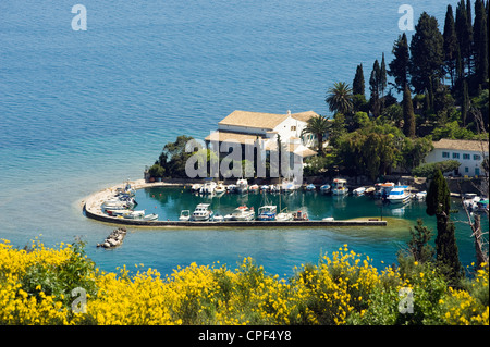 Kouloura, North East Coast, Corfu, Greece Stock Photo