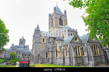 St. Patrick's Cathedral in Dublin, Ireland, Stock Photo