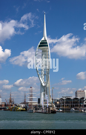 Spinnaker Tower Portsmouth Harbour Stock Photo