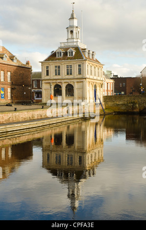 The 17th century Custom House King's Lynn Norfolk England Stock Photo