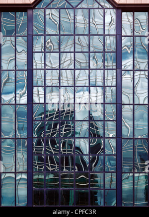 Window reflections. Stock Photo