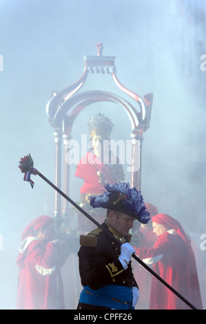 Europe, France, Var, 83, St. Tropez, the bravado parade. Stock Photo