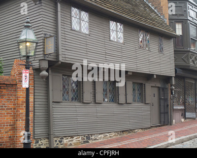 Paul Revere house in Boston Stock Photo