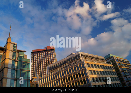 UK,South Yorkshire,Sheffield,St Pauls Square ,View from The Peace Gardens Stock Photo